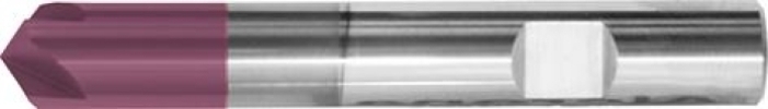 Fasfräs NC DIN 6527 HM TiAIN 120° 10,0mm