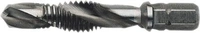 Borr & gängtapp 1/4" sexkantsfäste HSS M10