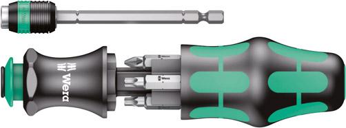 Bitsskruvmejsel KK 22, 6-delar Pz/torx