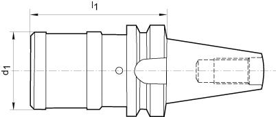 Snabbgängchuck JISB DIN 6339A M14-33 BT40