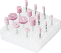 Slipstiftsats, EK Fin, 3mm Spindel, 15-delar