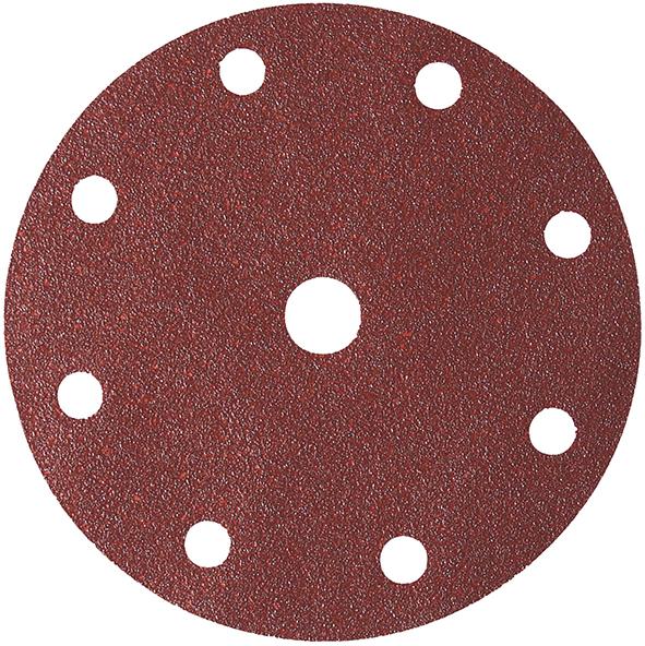 Sliprondell Alu oxid A Kardborrfäste 150mm 9 Hål