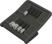 Skruvhållarsats 1/4" magnet, 5-delar 6-10mm