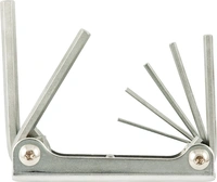 Sexkantnyckelsats Metall 7-delar 1,5-6mm