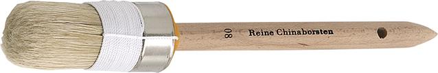Rundpensel Ljusa Kinaborst