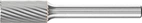 Roterande fil, HM, ZYA-S 0616 3, 6mm 6x16mm