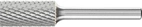 Roterande fil, HM, ZYA 1225 4, 6mm 12x25mm