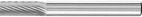 Roterande fil, HM, ZYA 0616 5, 6mm 6x16mm