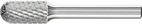 Roterande fil, HM, WRC 1020 4, 6mm 10x20mm