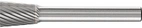 Roterande fil, HM, WKN 1013 3, 6mm 10x13mm