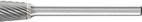 Roterande fil, HM, WKN 0607 5, 3mm 6x7mm