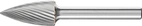 Roterande fil, HM, SPG 0618 3, 6mm 6x18mm