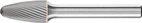 Roterande fil, HM, RBF 0618 5, 6mm 6x18mm