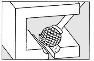 Roterande fil, HM, KUD 0807, Alu, 6mm 8x7,0mm