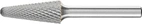 Roterande fil, HM, KEL 1230 4, 6mm 12x30mm