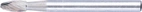 Roterande fil, HM, B 0307 5, 3mm 3x7mm