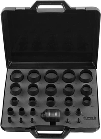 Ringstanssats 26-delar Ø3-50mm