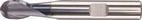 Radiefräs WN K N HM AlTiN HB 10.00mm Z2