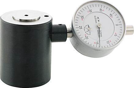 Nollpunktsindikator med mätur med magnet