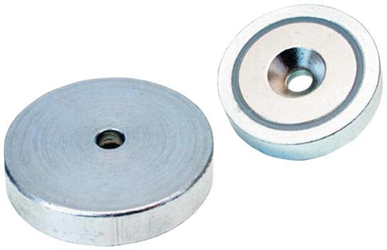 Neodym Magnet med fs skruvhål 16x4,5mm