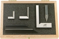 Mätverktygssats DIN 874/00, 875/00, Rostfritt, 5-delar