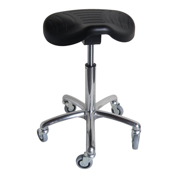 Sadelstol Jockey PU Mellan 540-720mm