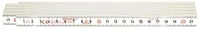 Meterstock Plast Vit 2m G59-2-10