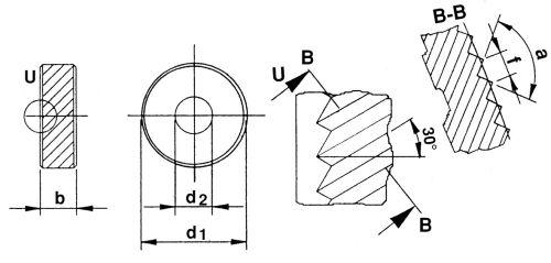Lettringstrissa PM BL30° 10x4x4mm 0.3mm Deln. Quick F