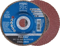 Lamellrondell, Konvex, Polifan, SG A 125mm A40