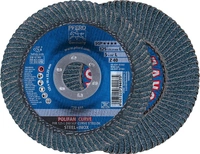 Lamellrondell, Radial, Polifan, SGP Zirkon Curve, 125x8mm K40