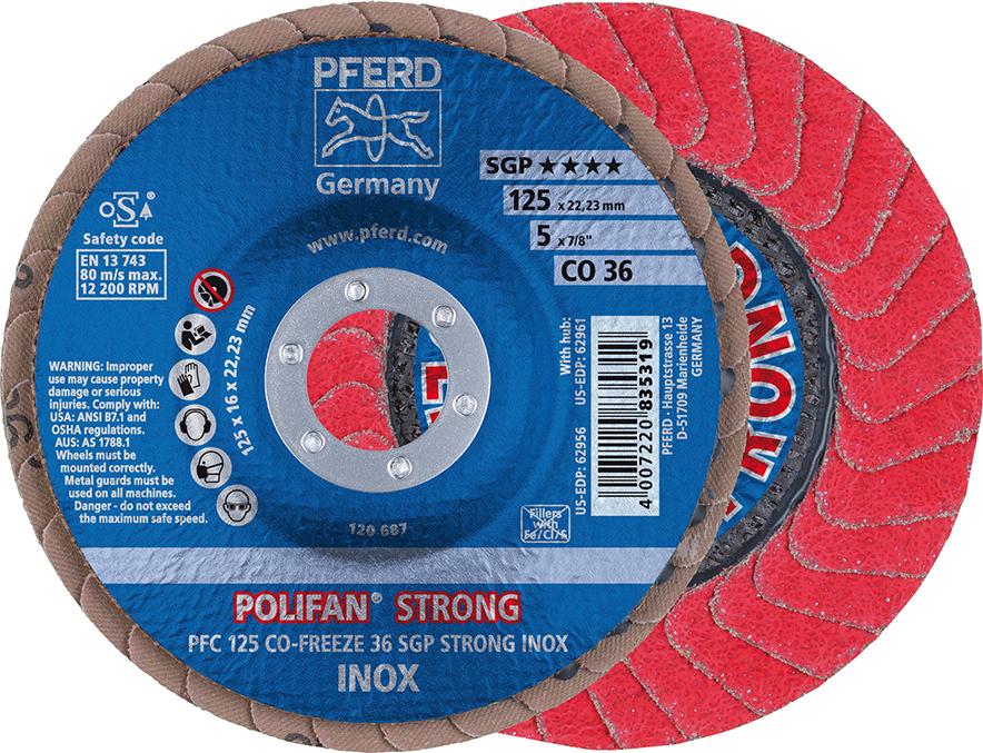 Lamellrondell, Konvex, Polifan, SGP Strong Freeze, RF, 125mm