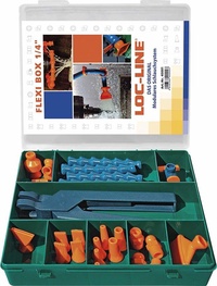 Kylvätskeslangsats, Flexi-Box 1/4"