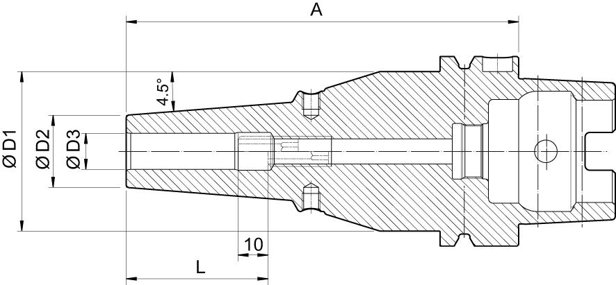 Krympchuck DIN 69863-A SL HSK63