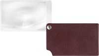 Kortlupp röd viso POCKET 2,5x