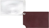 Kortlupp röd viso POCKET 2,5x