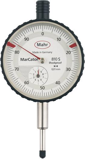 Indikatorklocka MarCator 810 S 10mm/0,01