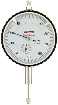 Indikatorklocka med skala moturs 10mm/0,01