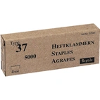 Häftklammer, Stål, 37/10 (5000 st)