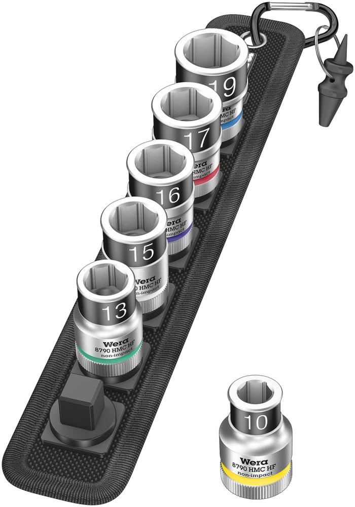 Hylssats 1/2 " 6-delar 10-19mm Zyklop