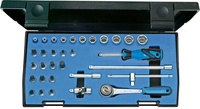 Hylsnyckelsats 1/4" Nr. IMU-3 32-Delar