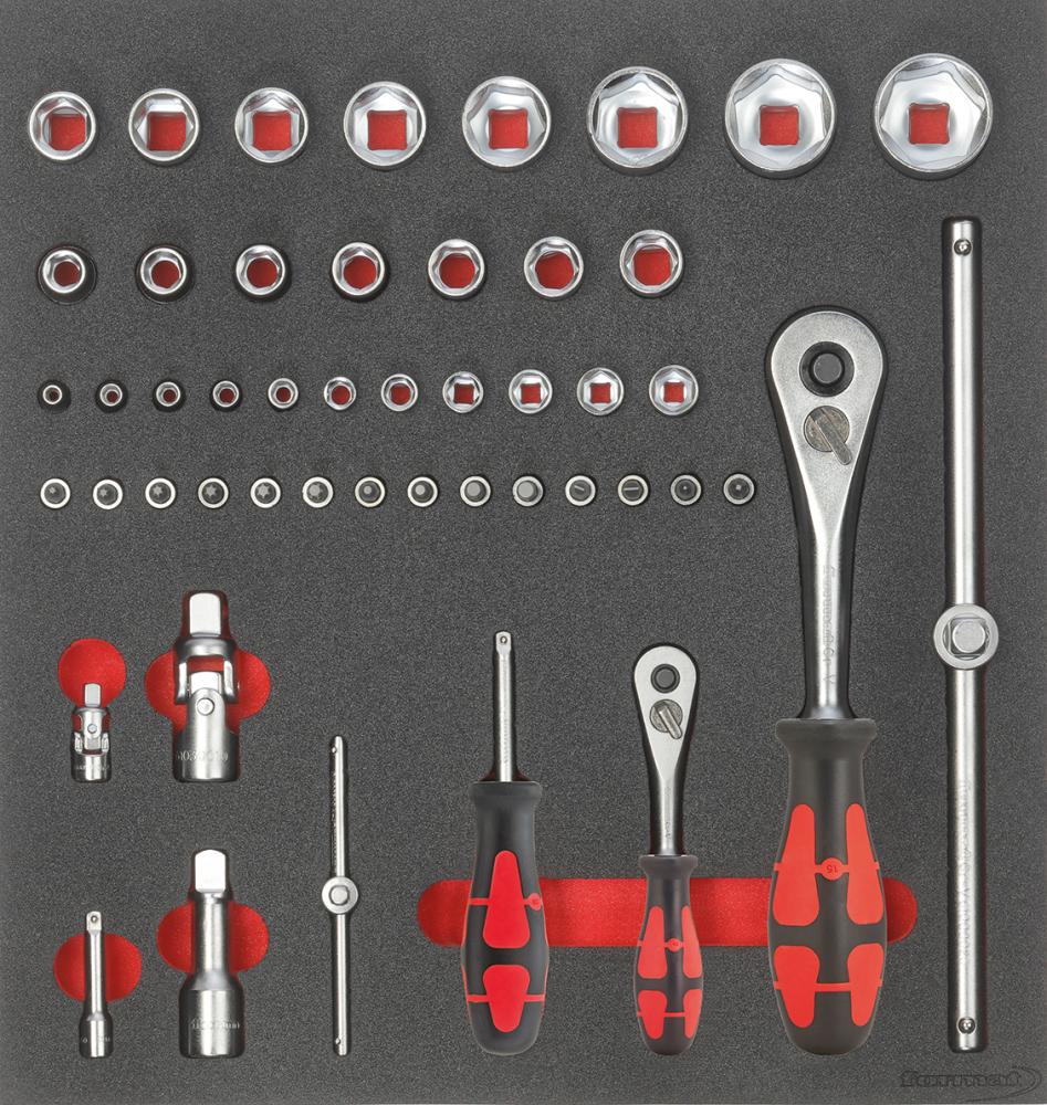 Hylsnyckelinsats 1/4" & 1/2" 2/3