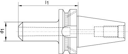 HG-Hylschuck DIN JISB 6339-AD/B 10-14mm, BT50, HG02