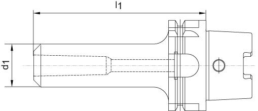 HG-Hylschuck DIN 69893-A, 120mm 2-8mm, HSK63, HG01