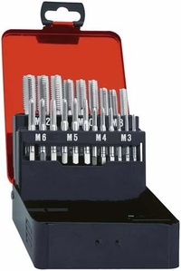 Handgängtappsats DIN 352 HSS M3-12 21-delar