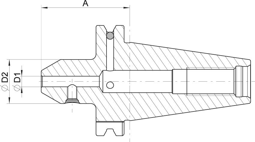 Weldonhållare DIN 69871AD GT SK50 10mm/ 63mm