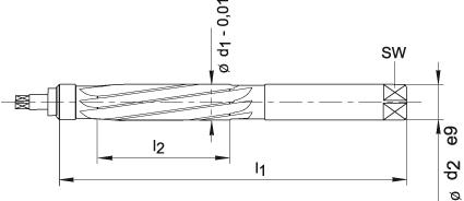 Handbrotsch DIN 859 HSS