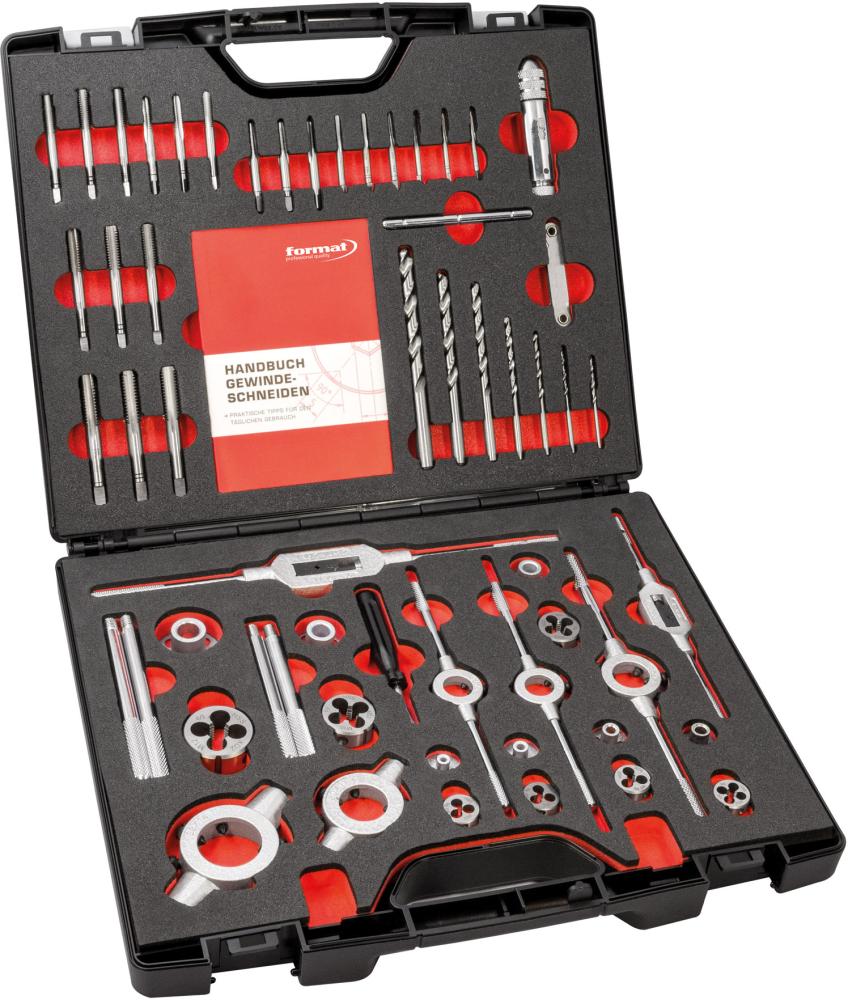 Gängsats HSS M3-M12 52-delar