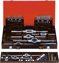 Gängsats DIN 352 HSS M3-12 44-delar