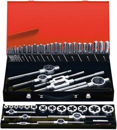 Gängsats DIN 352 HSS M3-24 62-delar