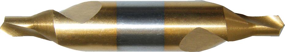 Dubbhålsborr DIN 333A HSS TiN 0,50mm